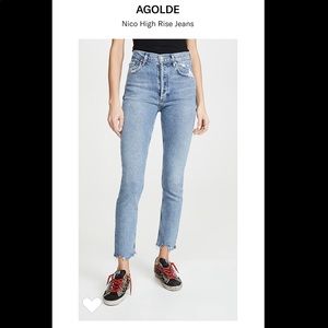 Agolde Nico High Rise Jeans